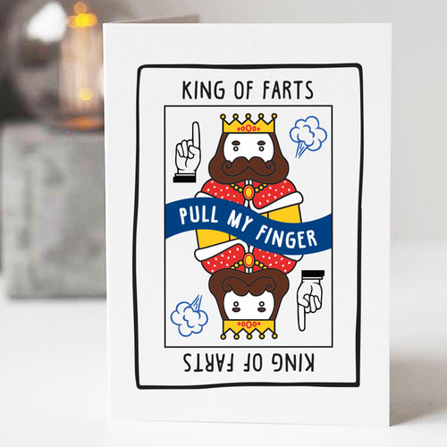 King of Farts Card