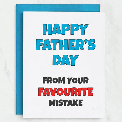 From Your Favourite Mistake Card