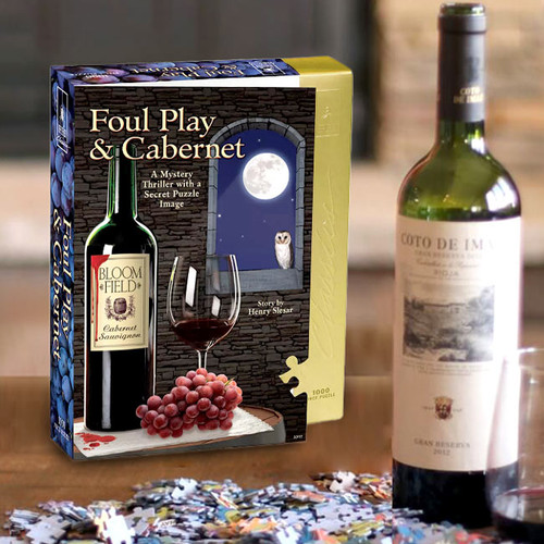 Foul Play & Cabernet Mystery Jigsaw Puzzle