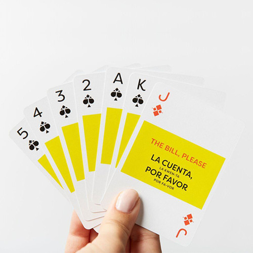 Foreign Language Lingo Playing Cards