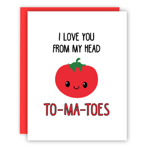 From My Head To-Ma-toes Card