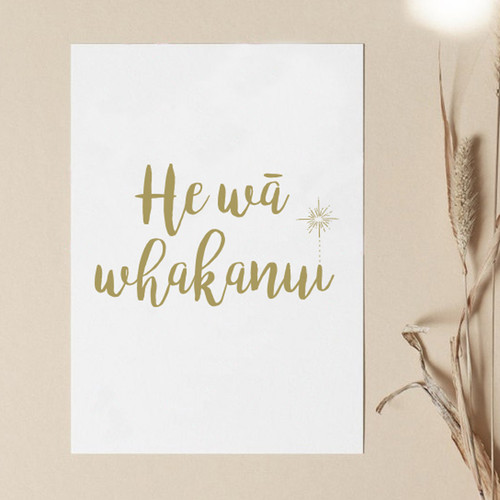 He Wā Whakanui Card