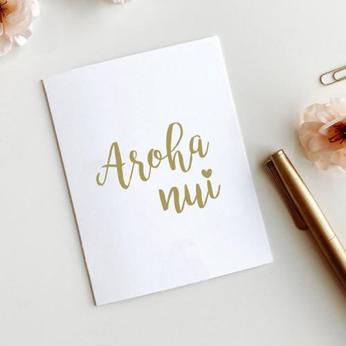 Aroha Nui Card