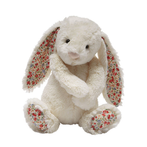 Cream Blossom Bashful Bunny