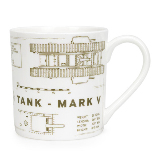 Tank Blueprint Mug