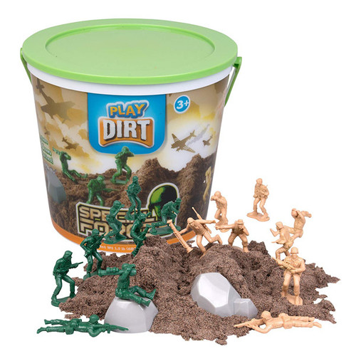 Play Dirt Bucket of Dirt Special Forces