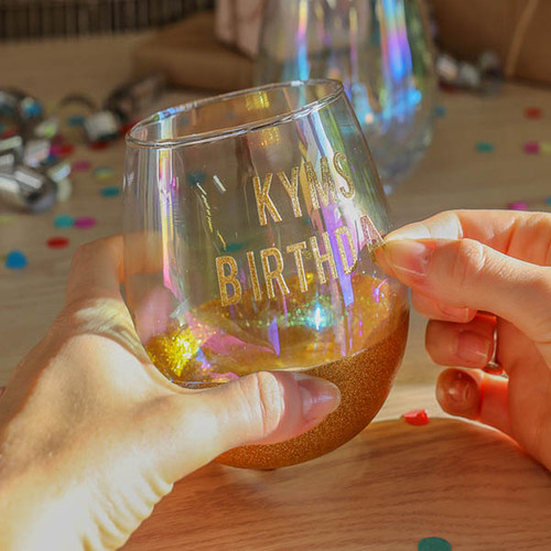 DIY Celebration Glass