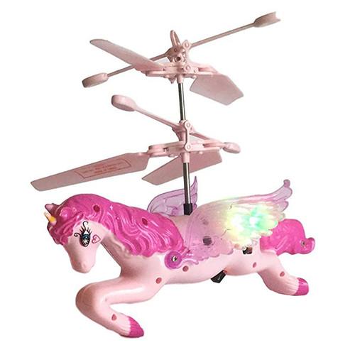 Flying Pink Unicorn Drone
