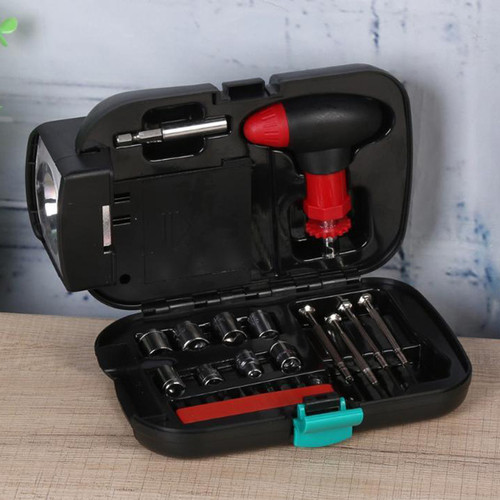 25-in-1 Portable Tool Set With Torch