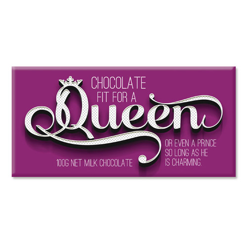 Chocolate Fit for a Queen Chocolate Block