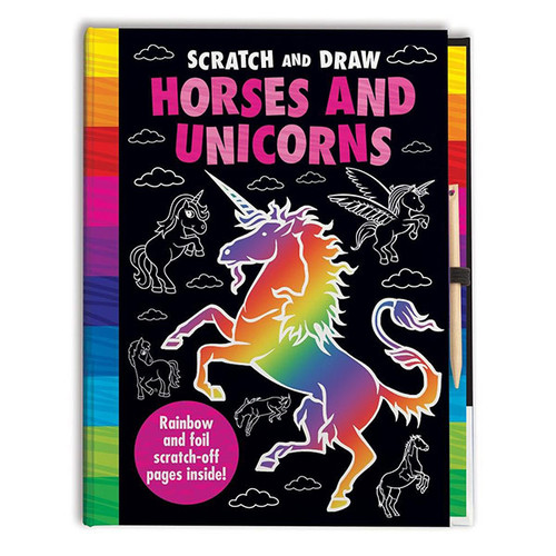 Scratch Coloring Book For Kids Unicorns, Toys \ Creative toys