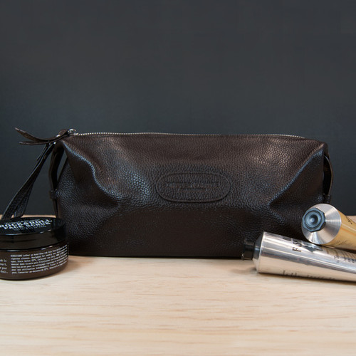 The D&H Leather Grooming Bag