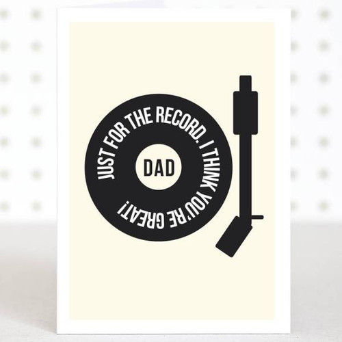 You're a Great Dad Card - Doodlelove Designs