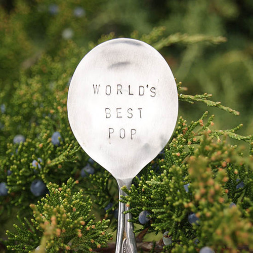 World's Best Pop Garden Marker