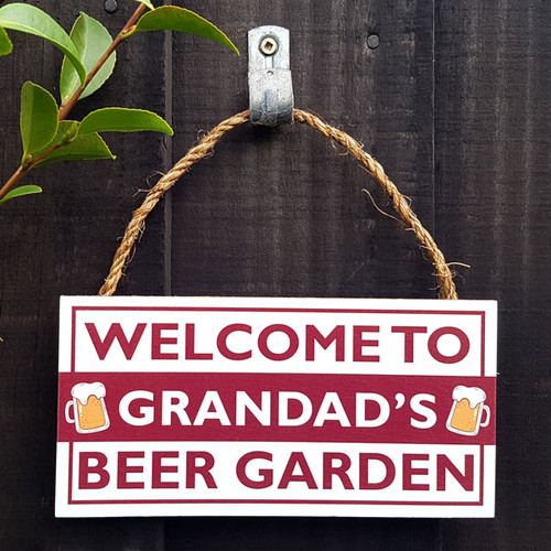 Grandad's Beer Garden Sign