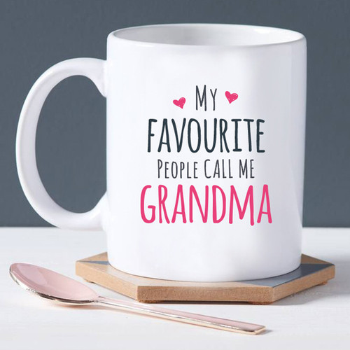 My Favourite People Call Me Grandma Mug