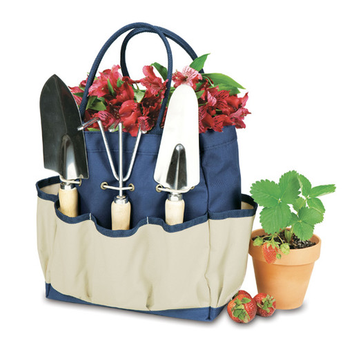 Large Garden Tote with Tools