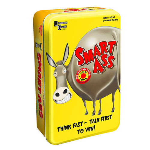 Smart Ass Tin Travel Card Game