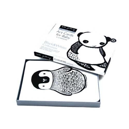 Black & White Animal Art Cards