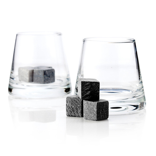 Glacier Rocks Soapstone Cube and Tumbler Set