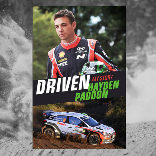 Driven by Hayden Paddon