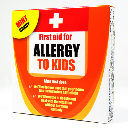 Allergy to Kids First Aid Candy
