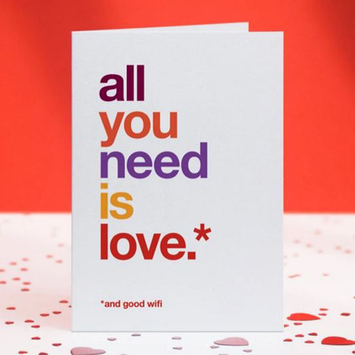 All You Need is Love Card