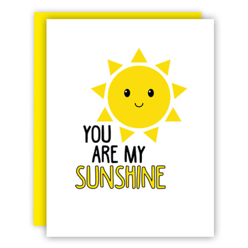 You are My Sunshine Card