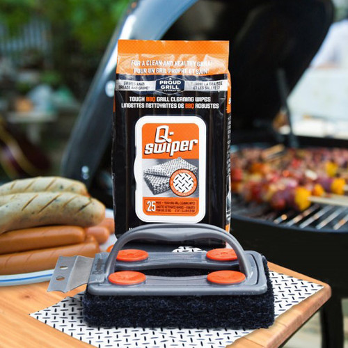 Q-Swiper BBQ Grill Cleaner Kit