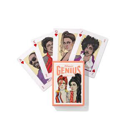 Music Genius Playing Cards