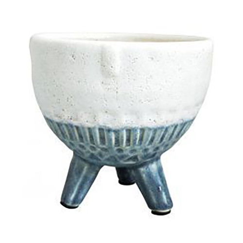 Blue Face Planter on Legs - Small