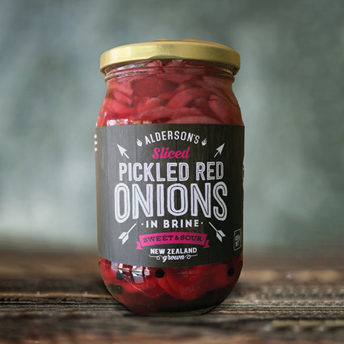 Alderson's Pickled Red Onions NZ