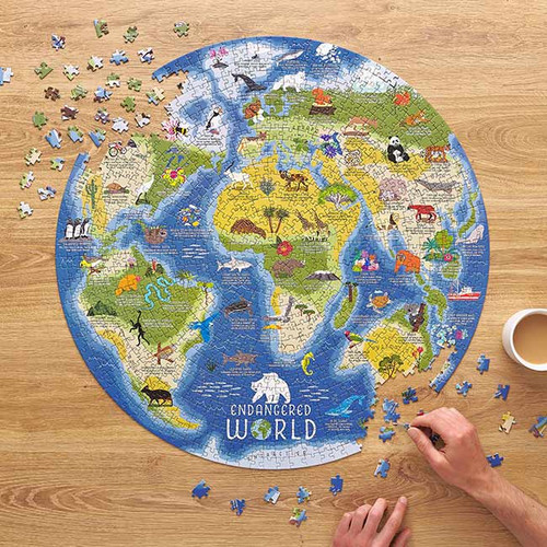 Endangered World Jigsaw Puzzle NZ