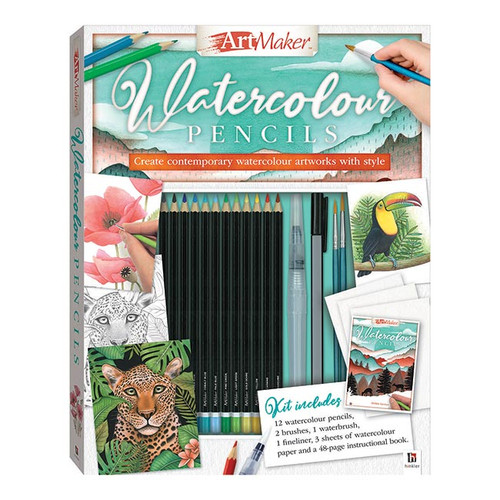 Artmaker Watercolour Pencils Masterclass Kit NZ