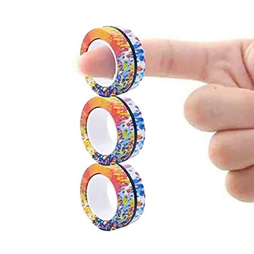 Pattern Magnetic Finger Rings