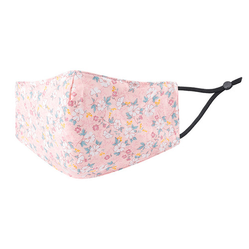 Adult Pink Floral Ditsy Print Reusable Face Mask