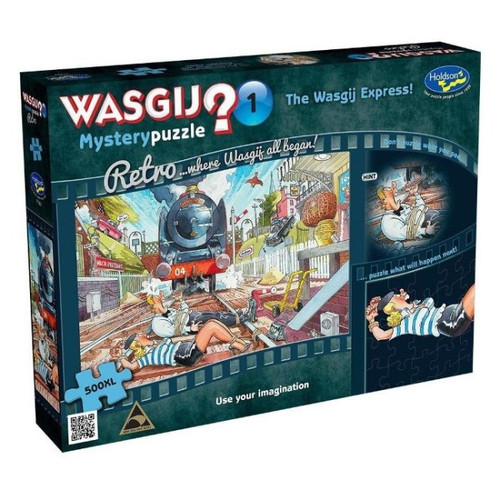 Wasgij Mystery #1 Jigsaw: Retro
