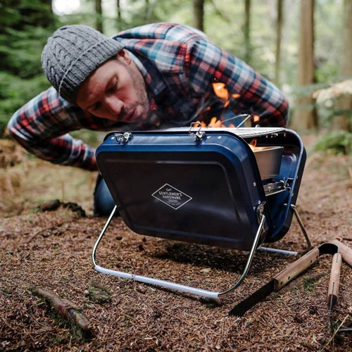 Gentlemen's Hardware Portable BBQ Blue