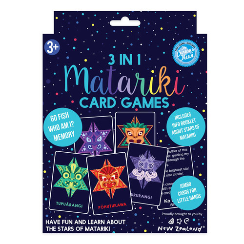 Matariki 3 in 1 Card Game Box Set