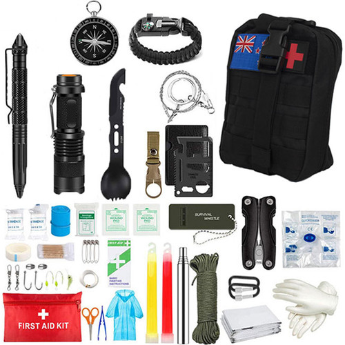 36 Piece Medium Survival & First Aid Kit NZ