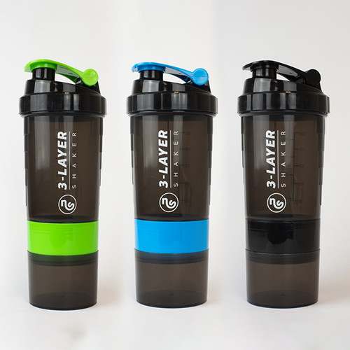 Genteen Blender Bottles, Protein Shaker Bottle for Protein Mixes