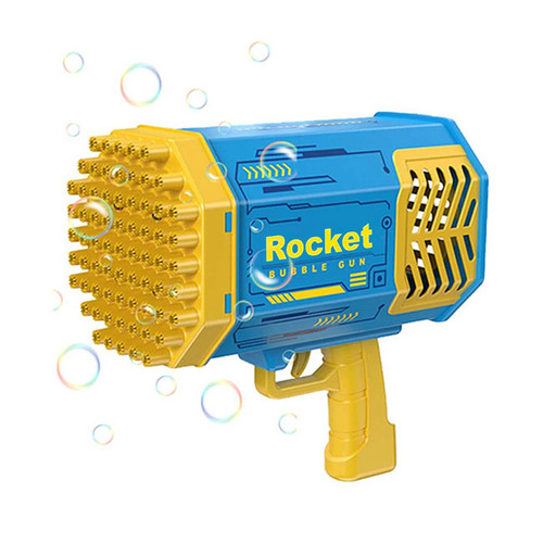 Rechargeable Rocket Bubble Gun