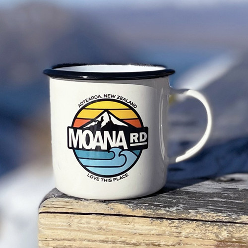 Moana Road Adventure Enamel Mug