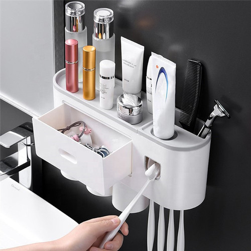 Multifunctional Toothbrush Holder