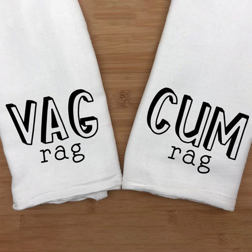 Wholesale Vag Rag And Cum Rag Set -clean Up Towel - Gag Gift