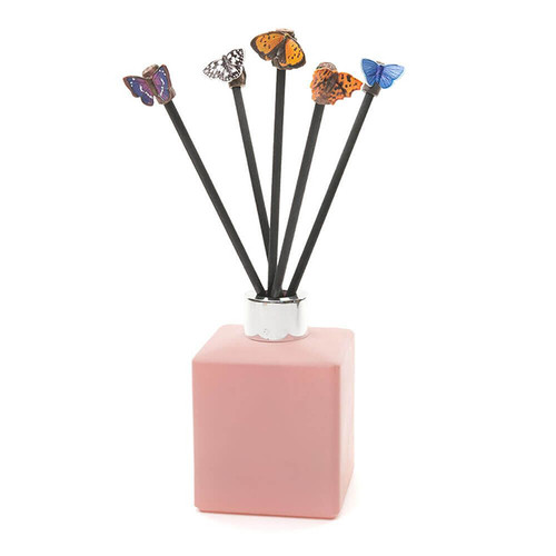 Butterfly Diffuser Toppers - Set of 5