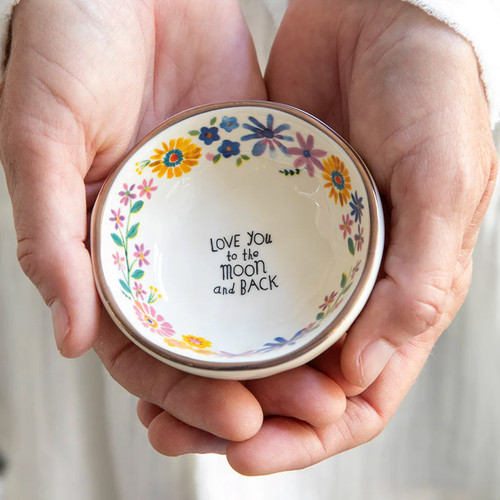 Love You to the Moon & Back Trinket Bowl