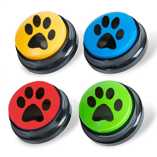 Pet Speech Buzzers (set of 4)