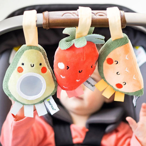 Fruit Pearhead Stroller Toy Set