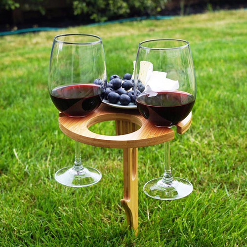 Outdoor Picnic Wine Table